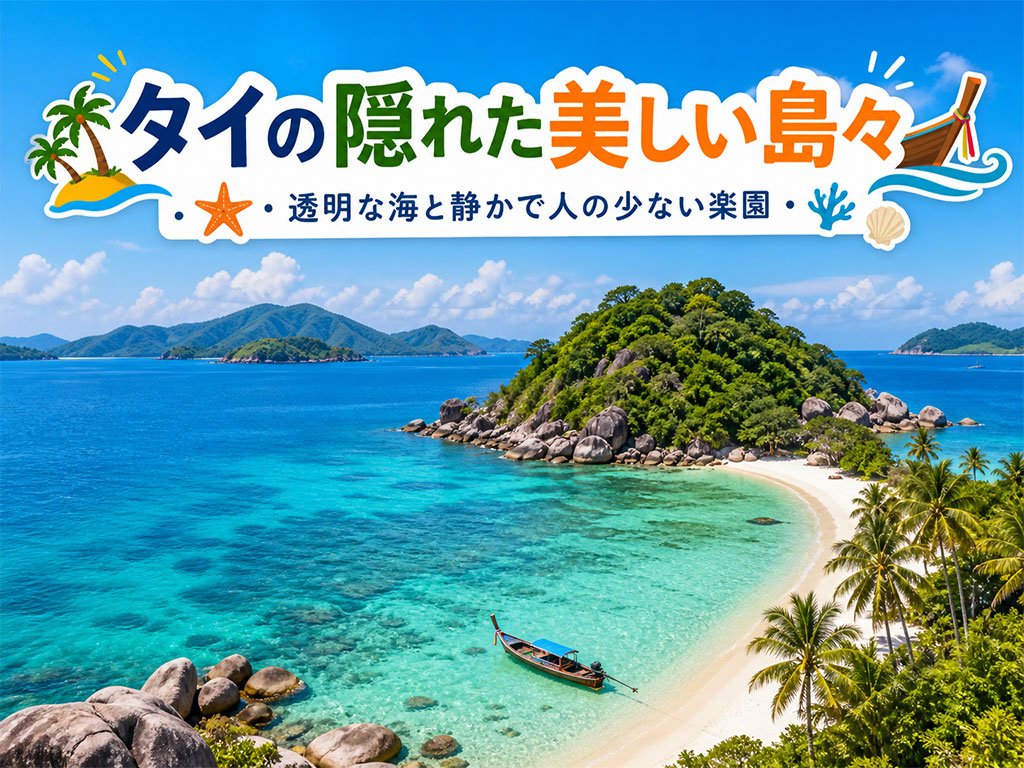 タイの隠れた美しい島々
