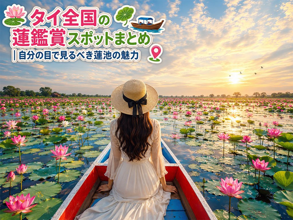 タイ全国の蓮鑑賞スポットまとめ