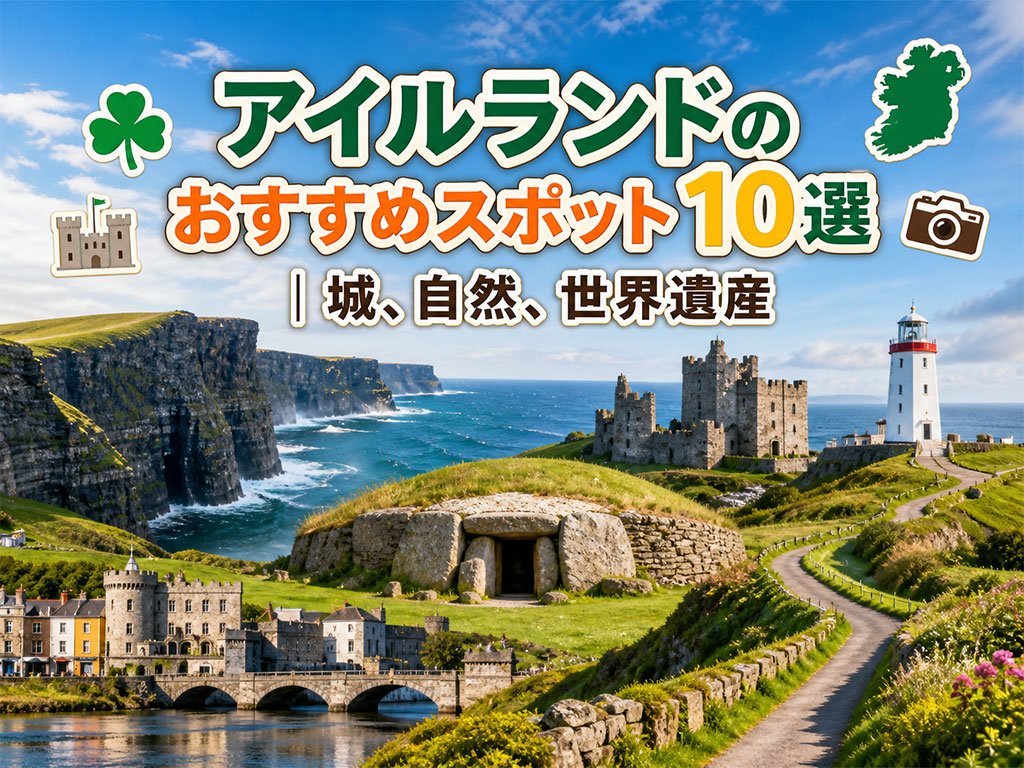 アイルランドのおすすめスポット10選